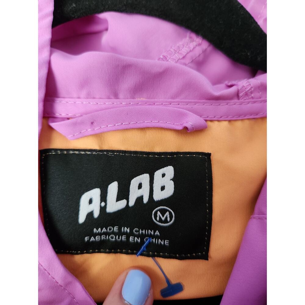 A.Lab Women's Multicolor Windbreaker-M - Picture 3 of 6